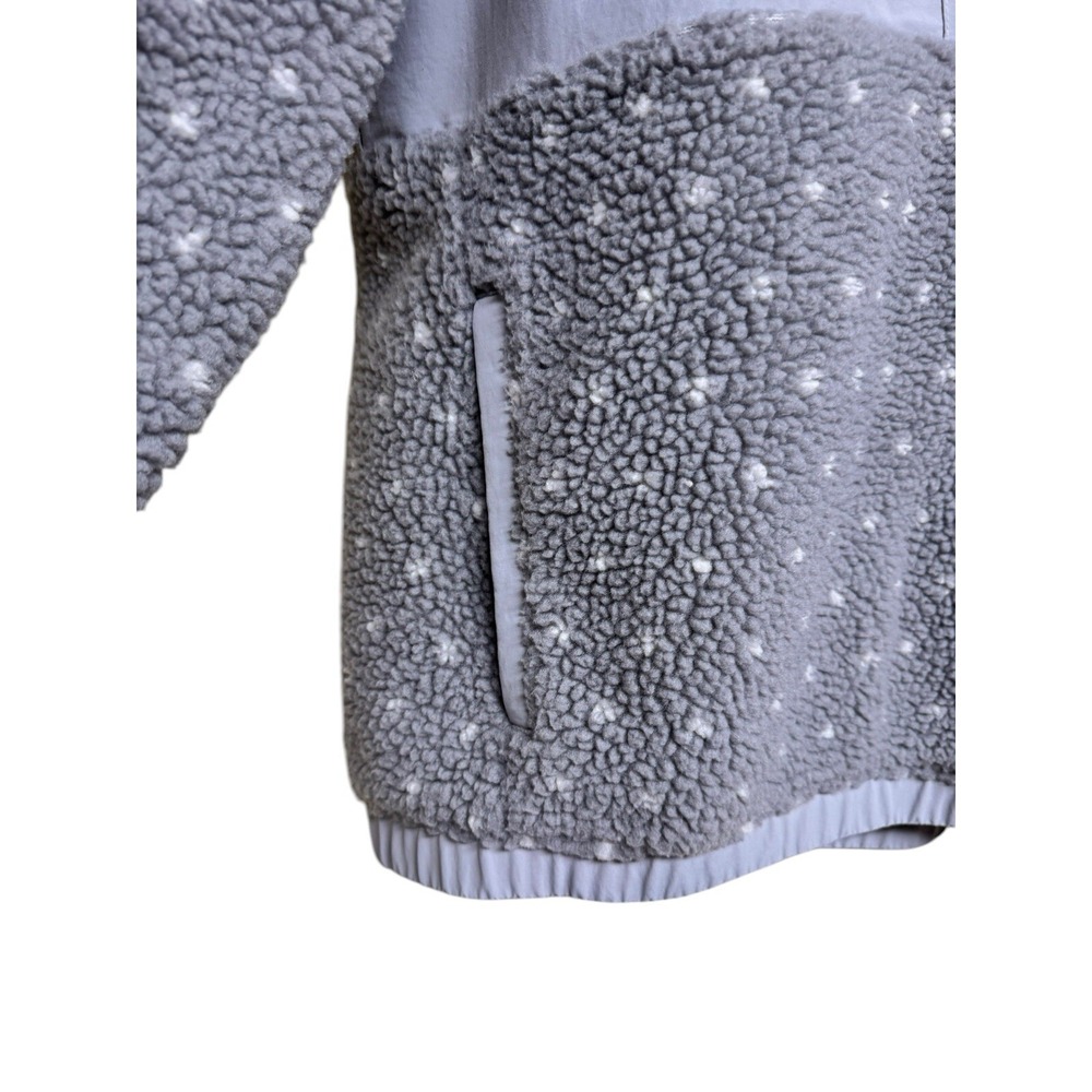 Patagonia Shelled Retro-X Pullover Hooded Salt Grey Gray Heather Women's Size XL - Picture 7 of 13